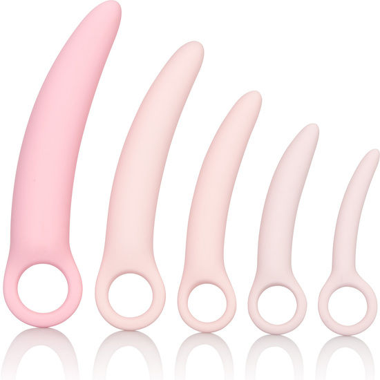 CALEXOTICS - INSPIRE KIT DILATADOR VAGINAL SILICONA 5 PCS CALEXOTICS