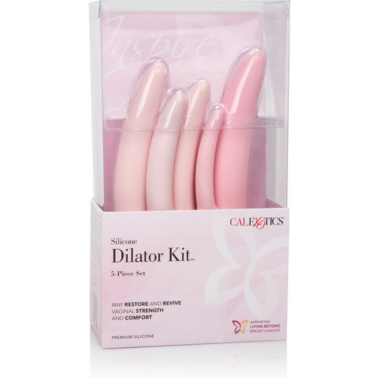 CALEXOTICS - INSPIRE KIT DILATADOR VAGINAL SILICONA 5 PCS CALEXOTICS