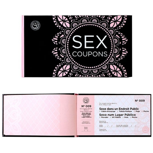 SECRETPLAY - VALES DE CANJE SENSUALES (FR/PT) SECRETPLAY 100% GAMES