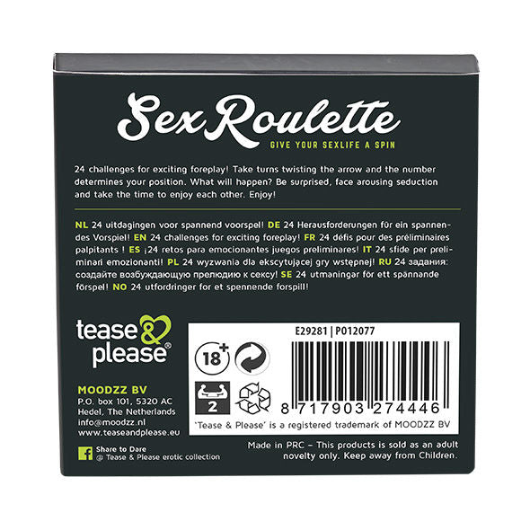 TEASE & PLEASE - SEX ROULETTE FOREPLAY TEASE&PLEASE