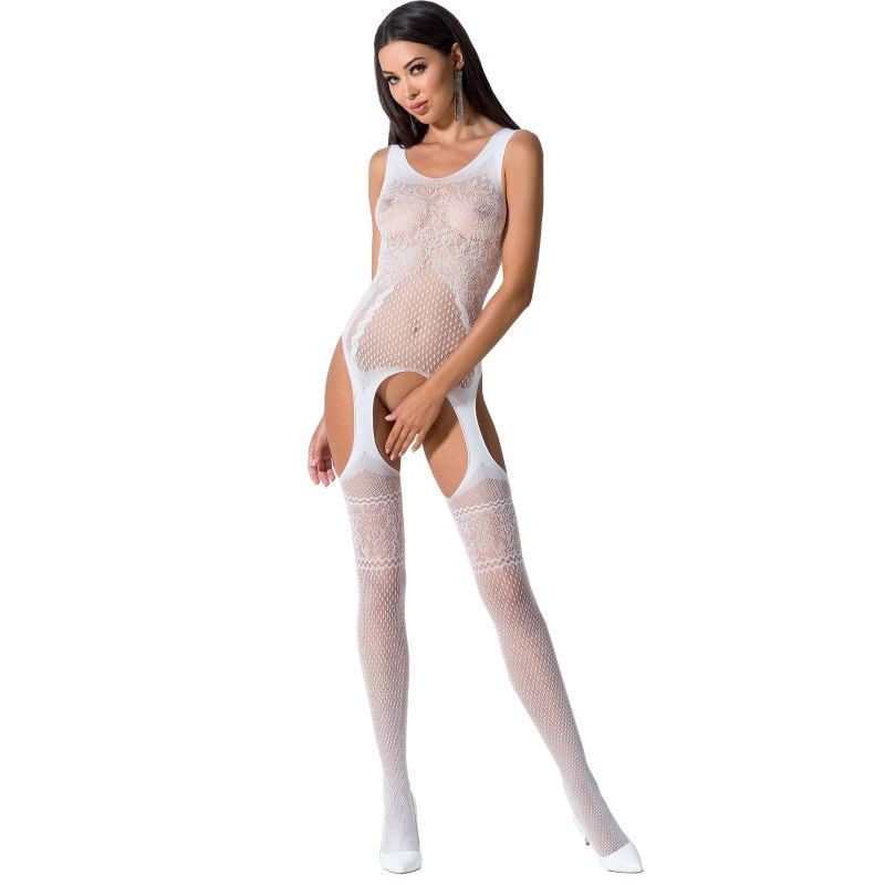 PASSION - WOMAN BS061 BODYSTOCKING ROJO TALLA UNICA PASSION WOMAN