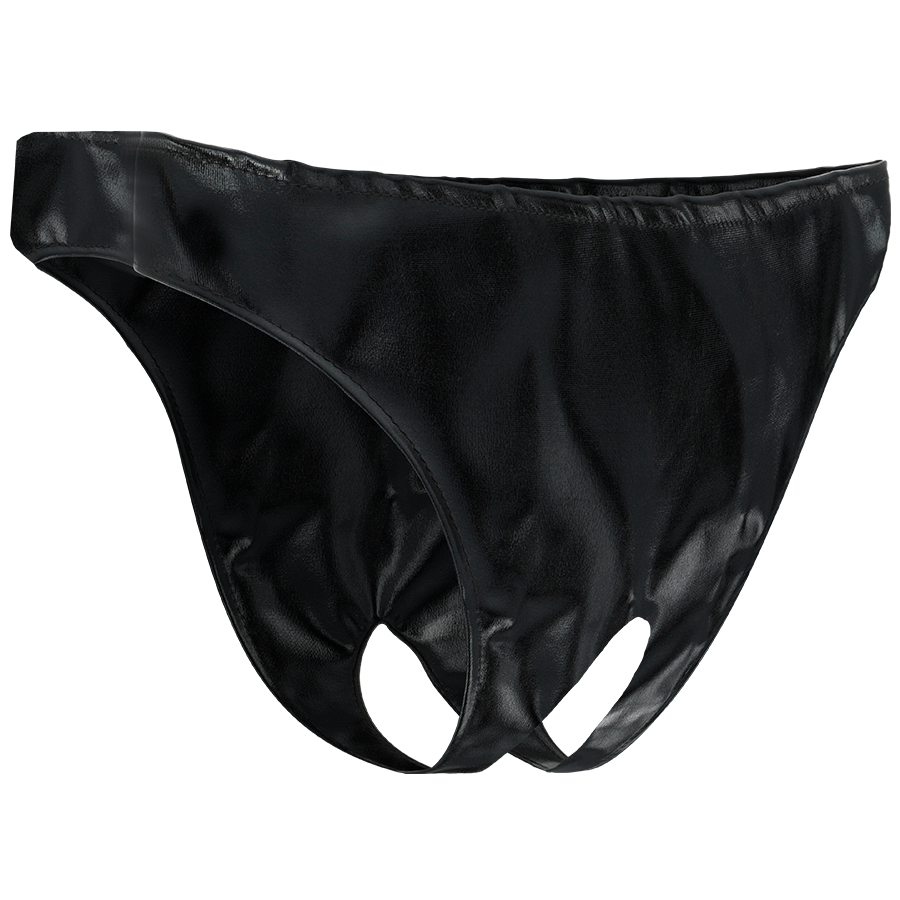 DARKNESS - PANTIES CON ABERTURA UNISEX TALLA ÚNICA DARKNESS SENSATIONS