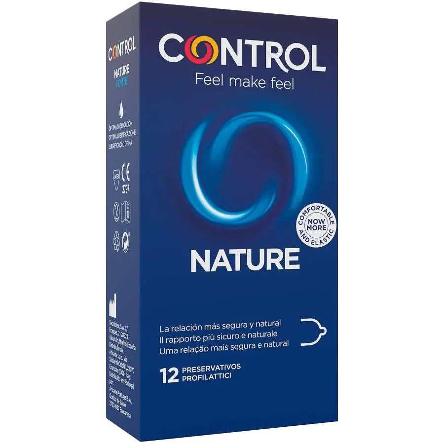 CONTROL - NATURE PRESERVATIVOS 12 UNIDADES CONTROL CONDOMS