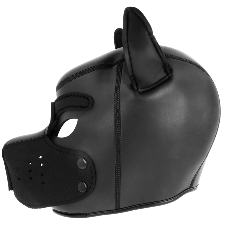 DARKNESS - MÁSCARA PERRO DE NEOPRENO CON HOCICO EXTRAÍBLE L DARKNESS BONDAGE