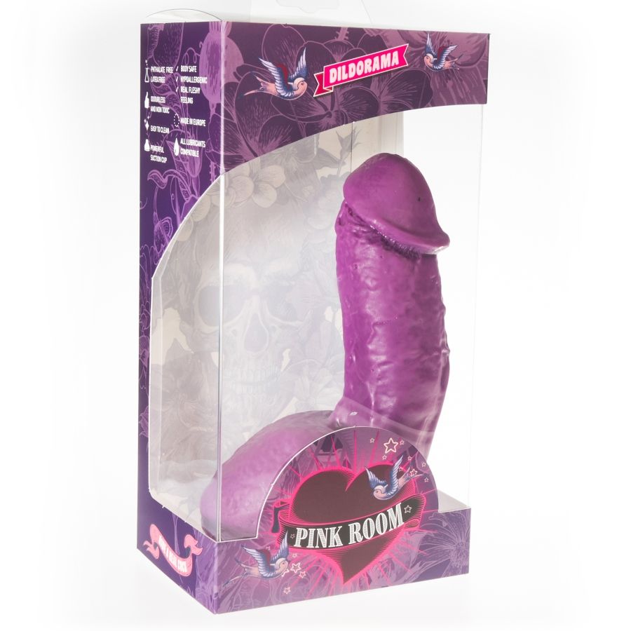 PINK ROOM - ELIAN DILDO REALISTICO LILA 17.5 CM PINK ROOM
