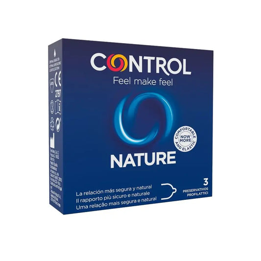 CONTROL - NATURE PRESERVATIVOS 3 UNIDADES CONTROL CONDOMS