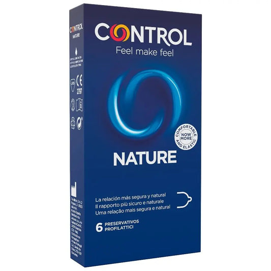 CONTROL - ADAPTA NATURE PRESERVATIVOS 6 UNIDADES CONTROL CONDOMS
