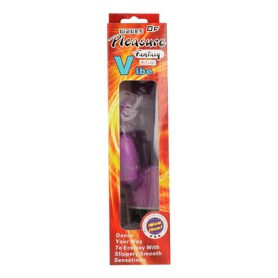BAILE - WAVES OF PLEASURE FANTASY VIBRADOR CON RABBIT LILA 23 CM BAILE VIBRATORS