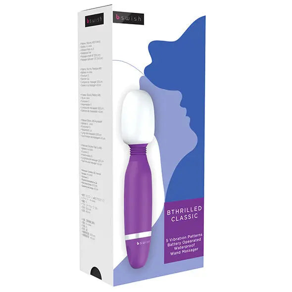 B SWISH - MASAJEADOR BTHRILLED CLASSIC LILA B SWISH