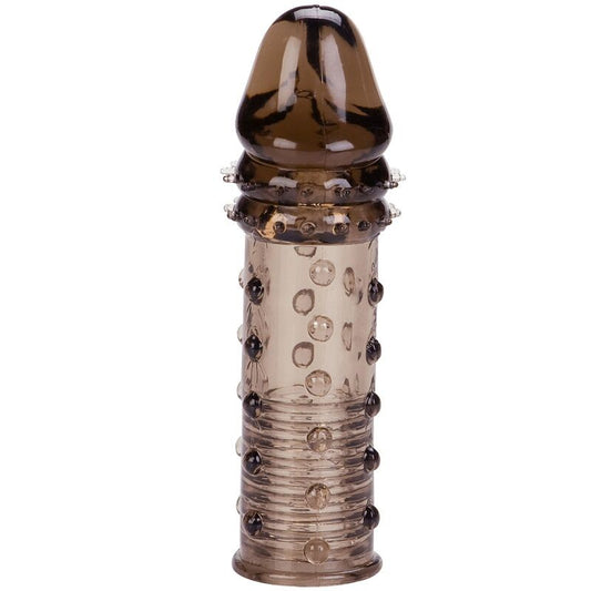CALEXOTICS - EXTENSION DE SILICONA PARA EL PENE NEGRO CALEXOTICS