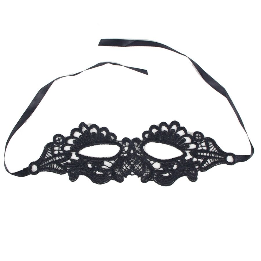 QUEEN LINGERIE - ANTIFAZ NEGRO TALLA UNICA QUEEN LINGERIE