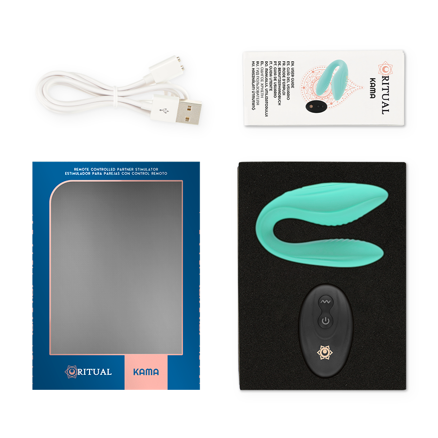 RITHUAL - KAMA CONTROL REMOTO PARA PAREJAS AZABACHE RITHUAL