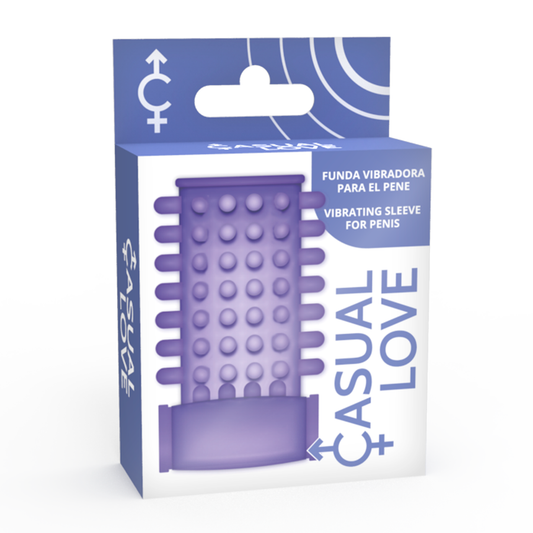CASUAL LOVE - RING FUNDA PENE VIBRADOR LILA CASUAL LOVE