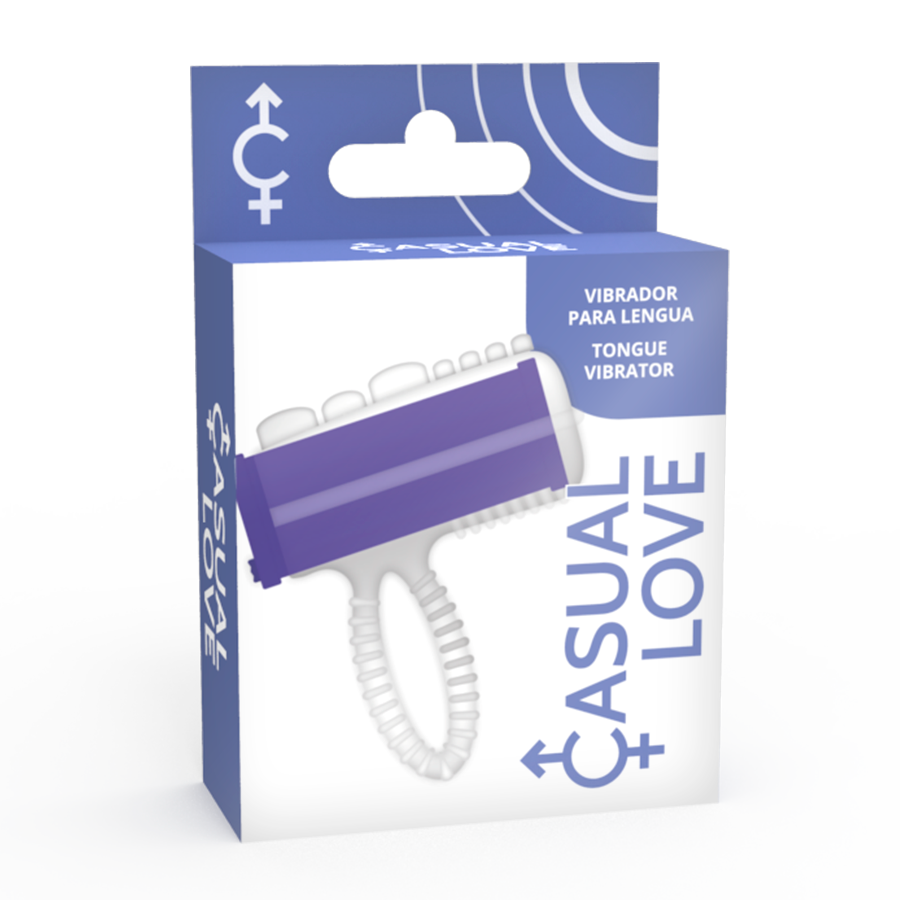 CASUAL LOVE - RING VIBRADOR LENGUA LILA CASUAL LOVE
