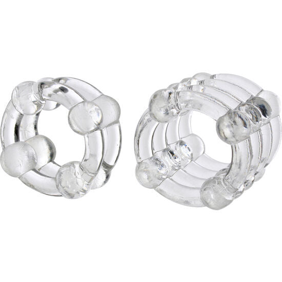 CALEXOTICS - COLT ENHANCER RINGS ANILLOS PARA EL PENE TRANSPARENTES CALEXOTICS