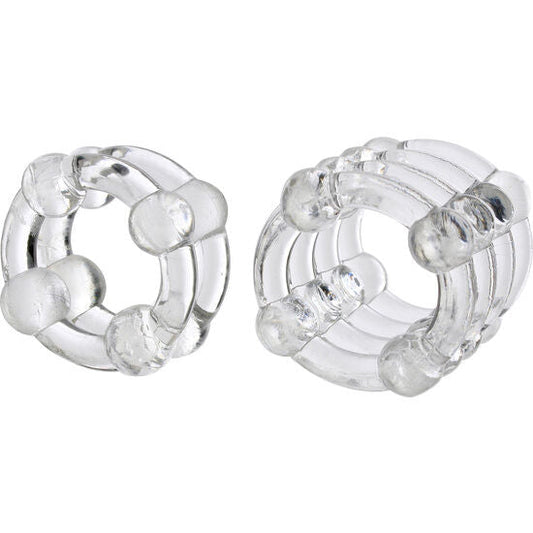 CALEXOTICS - COLT ENHANCER RINGS ANILLOS PARA EL PENE TRANSPARENTES CALEXOTICS
