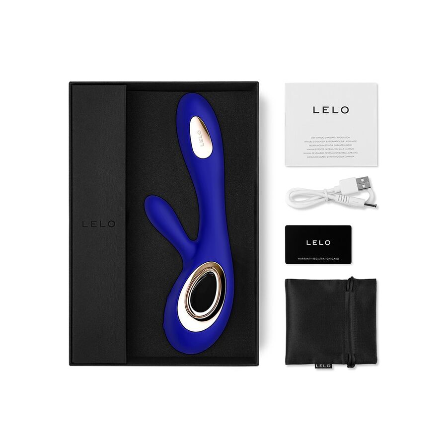 LELO - SORAYA WAVE VIBRADOR RABBIT MIDNIGHT AZUL LELO