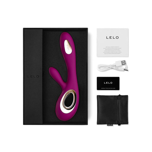 LELO - SORAYA WAVE VIBRADOR RABBIT MORADO LELO