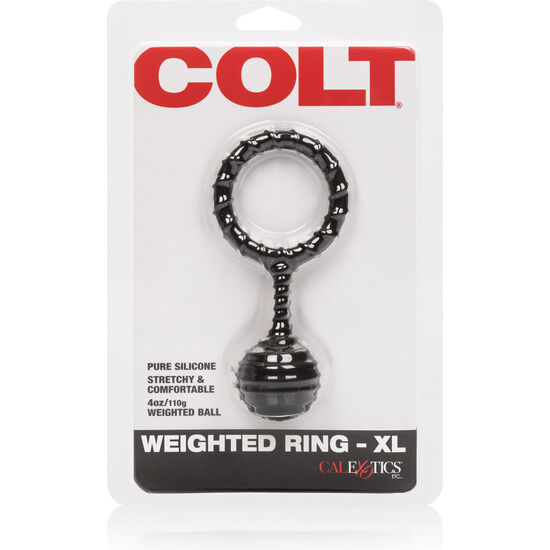 CALEXOTICS - COLT ANILLO SILICONA PENE XL CON PESA CALEXOTICS