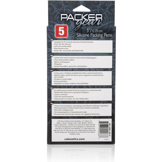 CALEXOTICS - PACKING PENIS PENE DE SILICONA 12.75CM CARAMELO CALEXOTICS