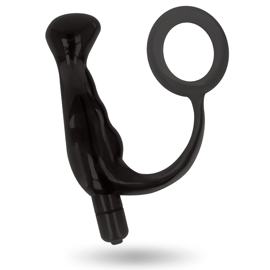 ADDICTED TOYS - VIBRADOR PROSTÁTICO NEGRO 10 CM ADDICTED TOYS