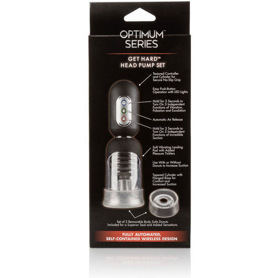CALEXOTICS - GET HARD HEAD PUMP SET BOMBA DESARROLLADORA AUTOMTICA CALEXOTICS