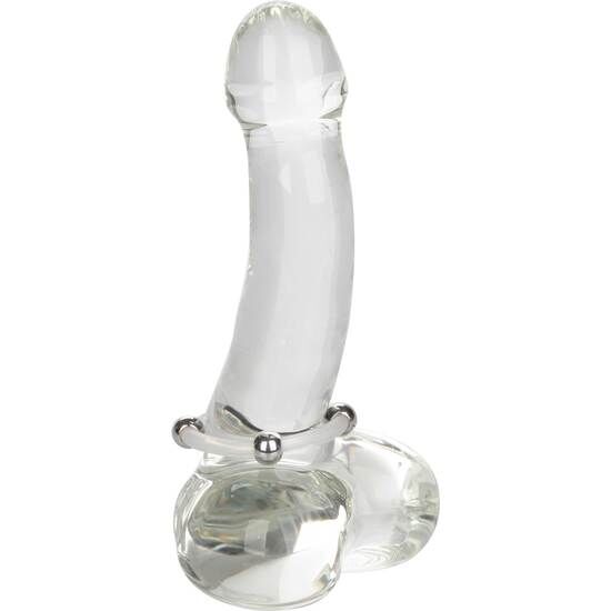 CALEXOTICS - ANILLO DE SILICONA CON CUENTAS DE ACERO TALLA L CALEXOTICS