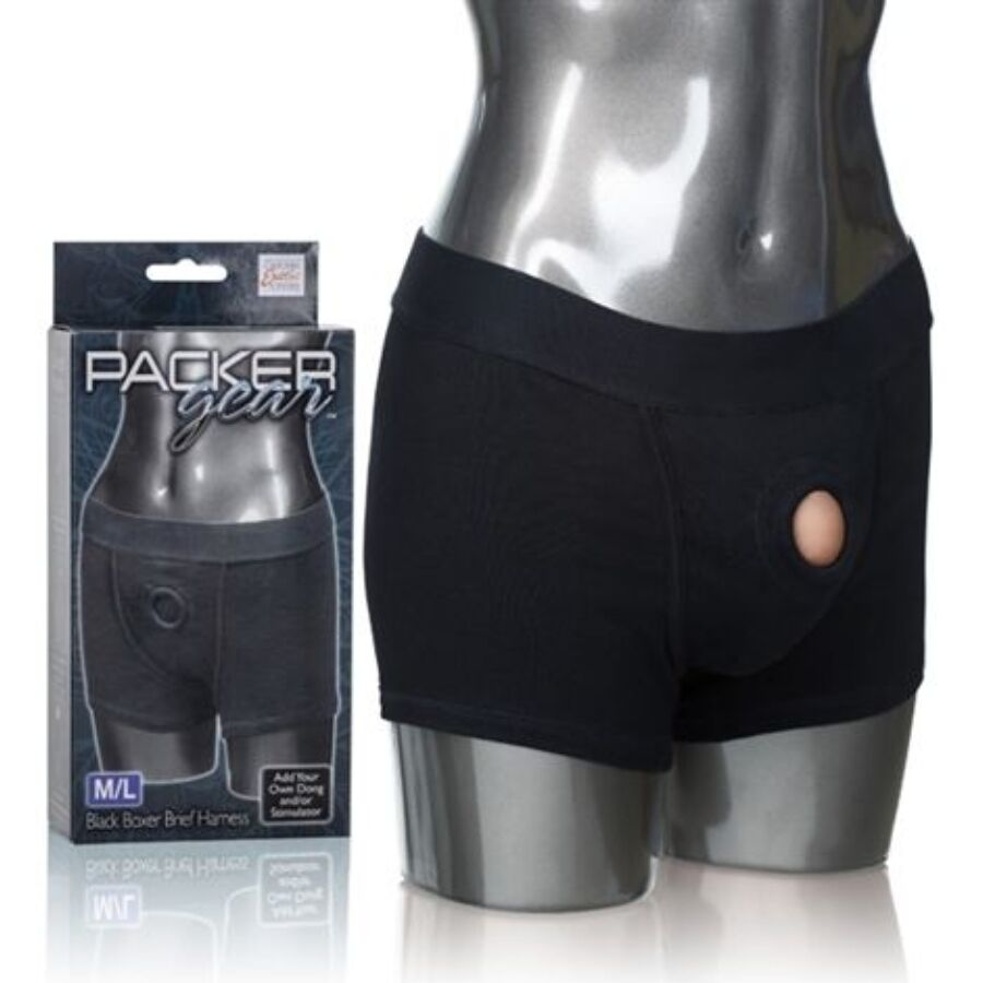 CALEXOTICS - PACKER GEAR BOXER ARNÉS UNIVERSAL M/L CALEXOTICS