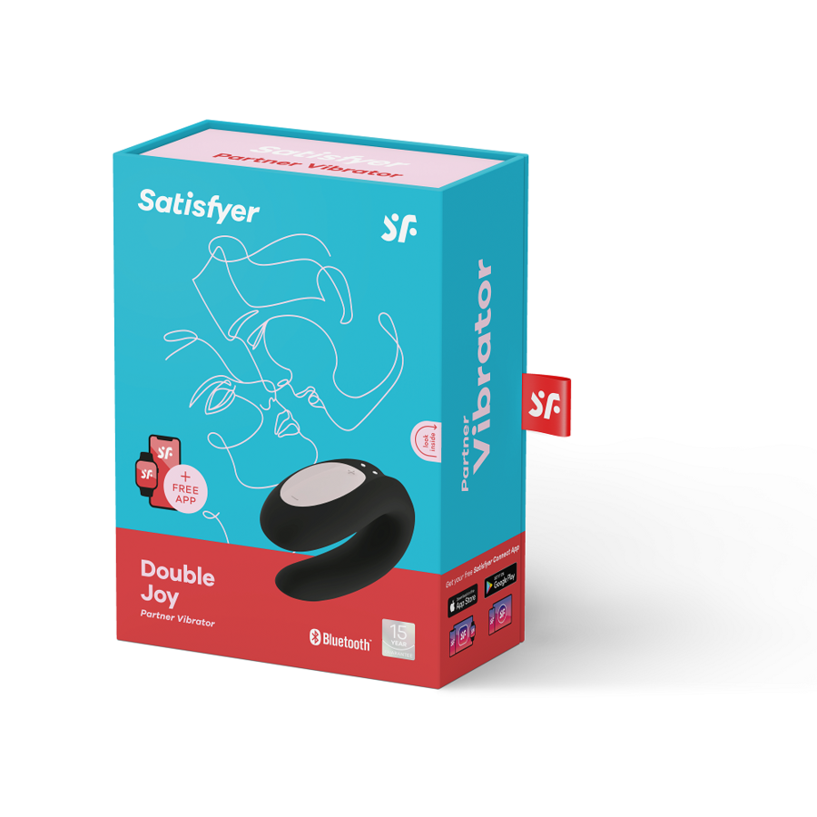 SATISFYER - DOUBLE JOY CON APP MORADO SATISFYER CONNECT