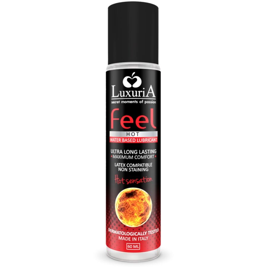 INTIMATELINE - LUXURIA FEEL HOT SENSATION LUBRICANTE BASE AGUA EFECTO CALOR 60 ML INTIMATELINE LUXURIA