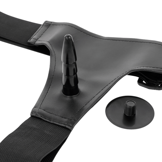 HARNESS ATTRACTION - ARNÉS  WALTER CON VIBRACIÓN 15.5 CM -O- 3.7 CM HARNESS ATTRACTION