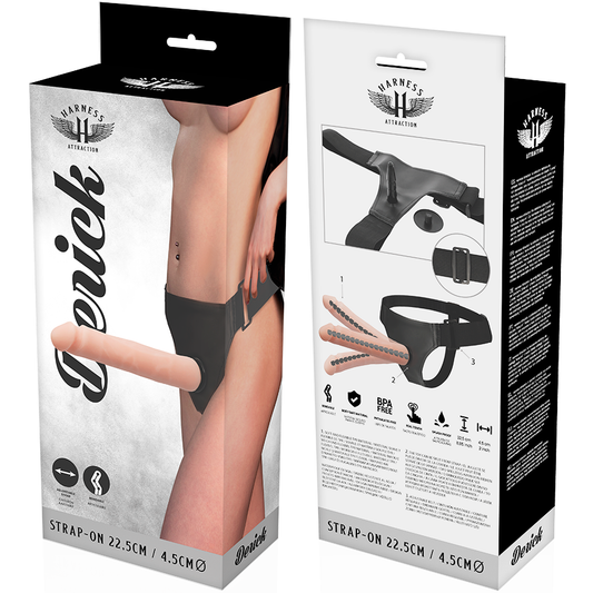 HARNESS ATTRACTION - DERICK ARNÉS ARTICULABLE 22.5 CM -O- 4.5 CM HARNESS ATTRACTION