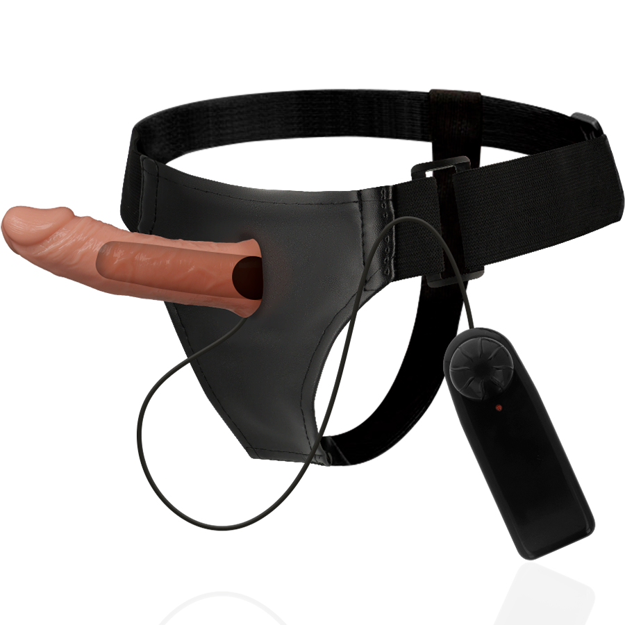 HARNESS ATTRACTION - ARNÉS  HUECO BENNY CON VIBRADOR 15 CM -O- 4.5 CM HARNESS ATTRACTION
