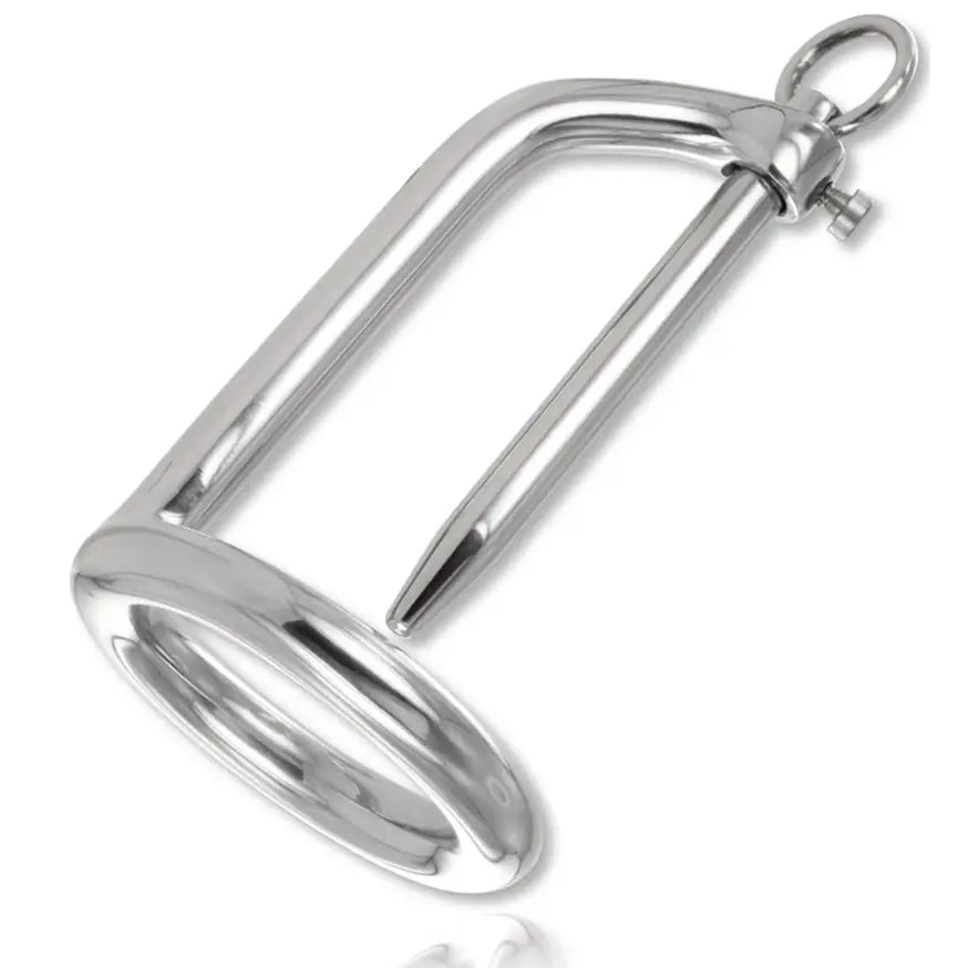 METAL HARD - ANILLO GLANDE CON PLUG METAL HARD