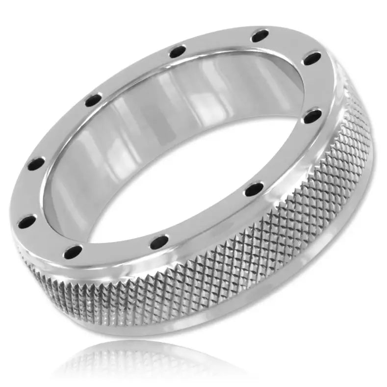 METAL HARD - ANILLO METAL PARA PENE Y TESTICULOS 45MM METAL HARD