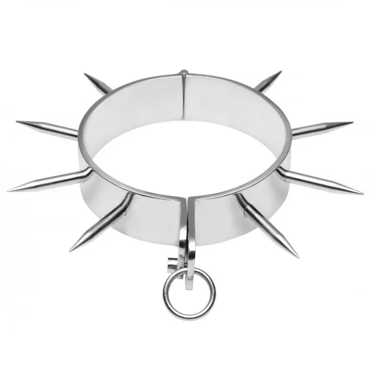 METAL HARD - COLLAR ESCLAVO BDSM CON PUNTAS METAL HARD