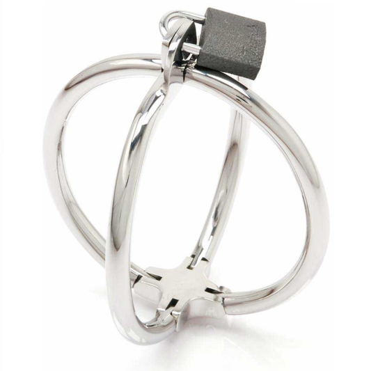 METAL HARD - CRISS CROSS ESPOSA RESTRICCIONES DE ACERO INOX METAL HARD
