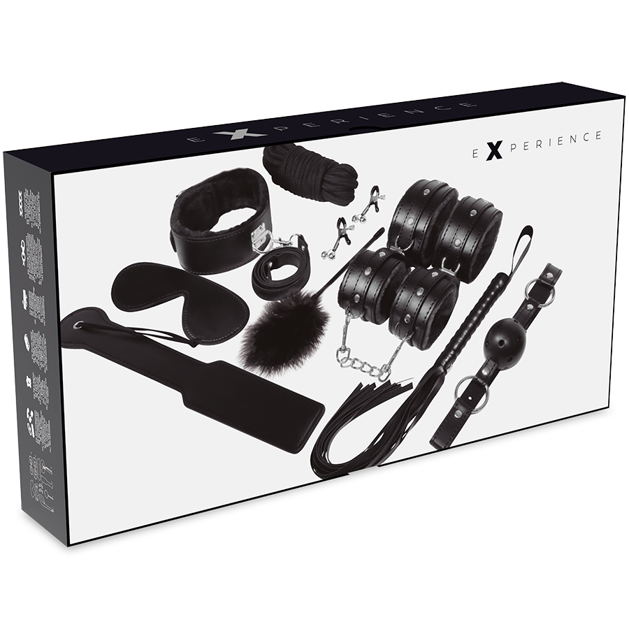 EXPERIENCE - BDSM FETISH KIT SERIE BLACK EXPERIENCE