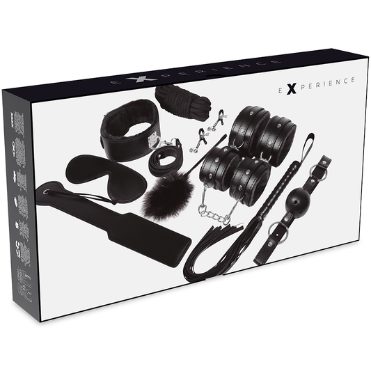 EXPERIENCE - BDSM FETISH KIT SERIE BLACK EXPERIENCE