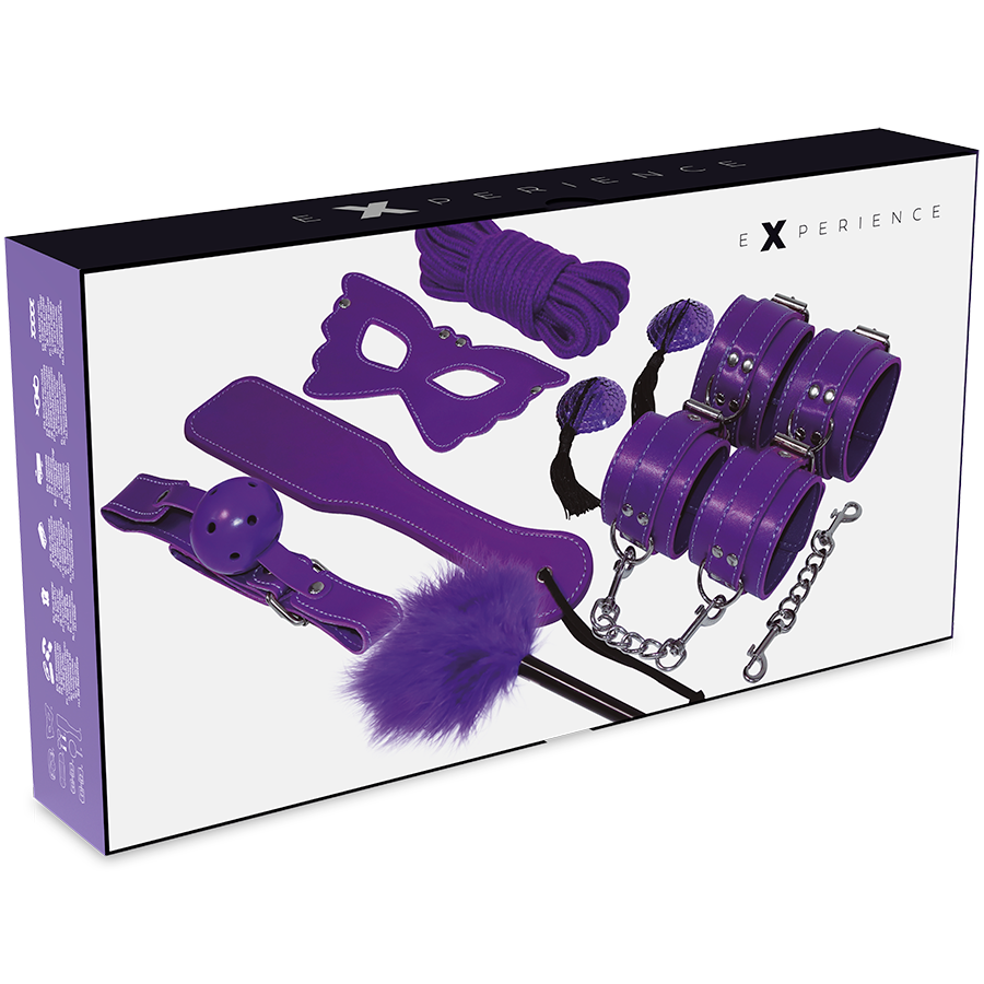 EXPERIENCE - BDSM FETISH KIT SERIE PURPLE EXPERIENCE