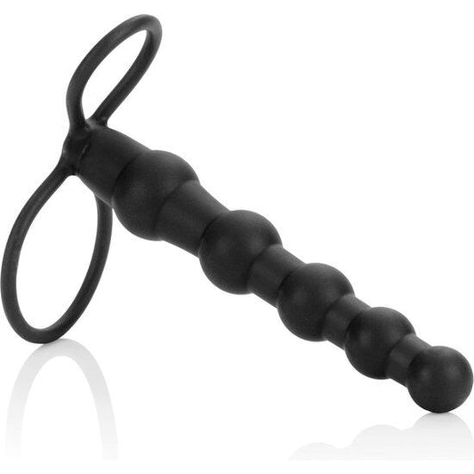 CALEXOTICS - BEADED DUAL PENETRATOR PENETRADOR DOBLE CALEXOTICS