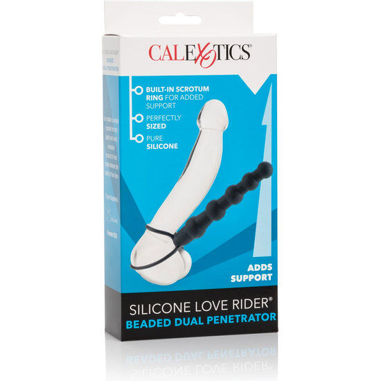 CALEXOTICS - BEADED DUAL PENETRATOR PENETRADOR DOBLE CALEXOTICS