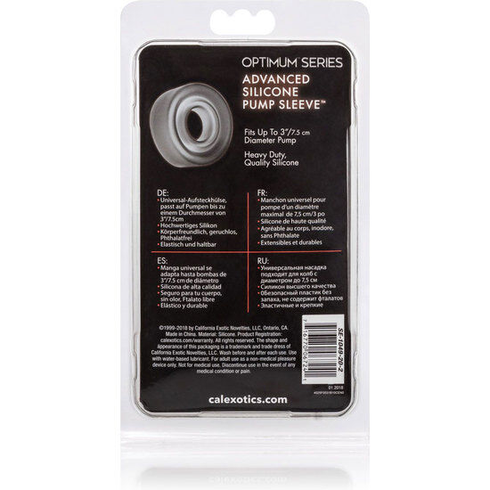 CALEXOTICS - RECAMBIO FUNDA PARA DESARROLLADOR SILICONA GRIS CALEXOTICS