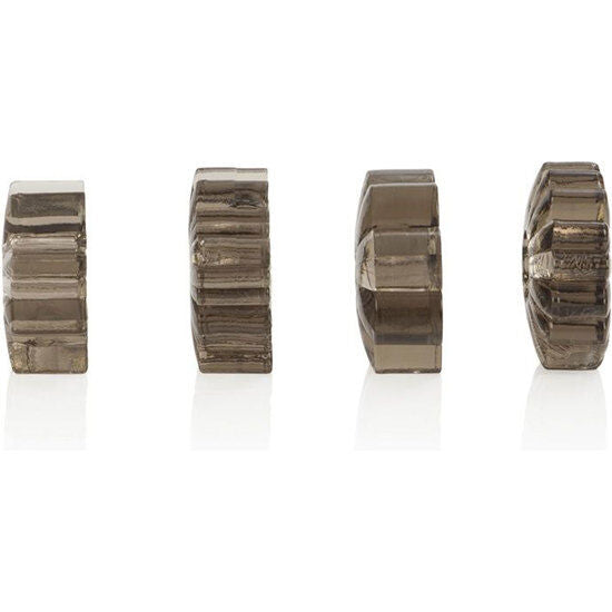 CALEXOTICS - BASIC SET 4 ANILLAS PENE TPR CALEXOTICS