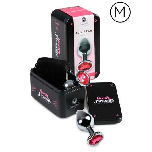 SECRETPLAY - PLUG ANAL FUCSIA 8CM SECRETPLAY TOYS