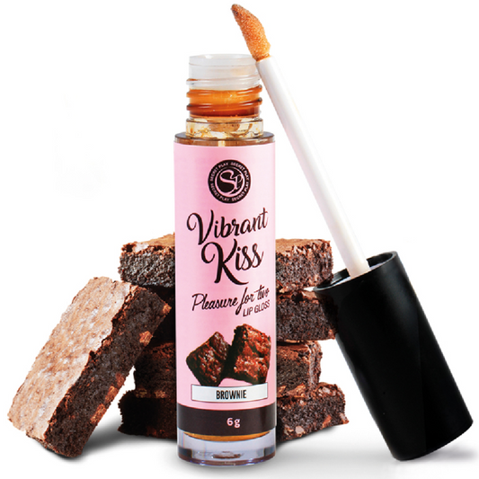 SECRETPLAY - LIP GLOSS VIBRANT KISS BROWNIE SECRETPLAY COSMETIC
