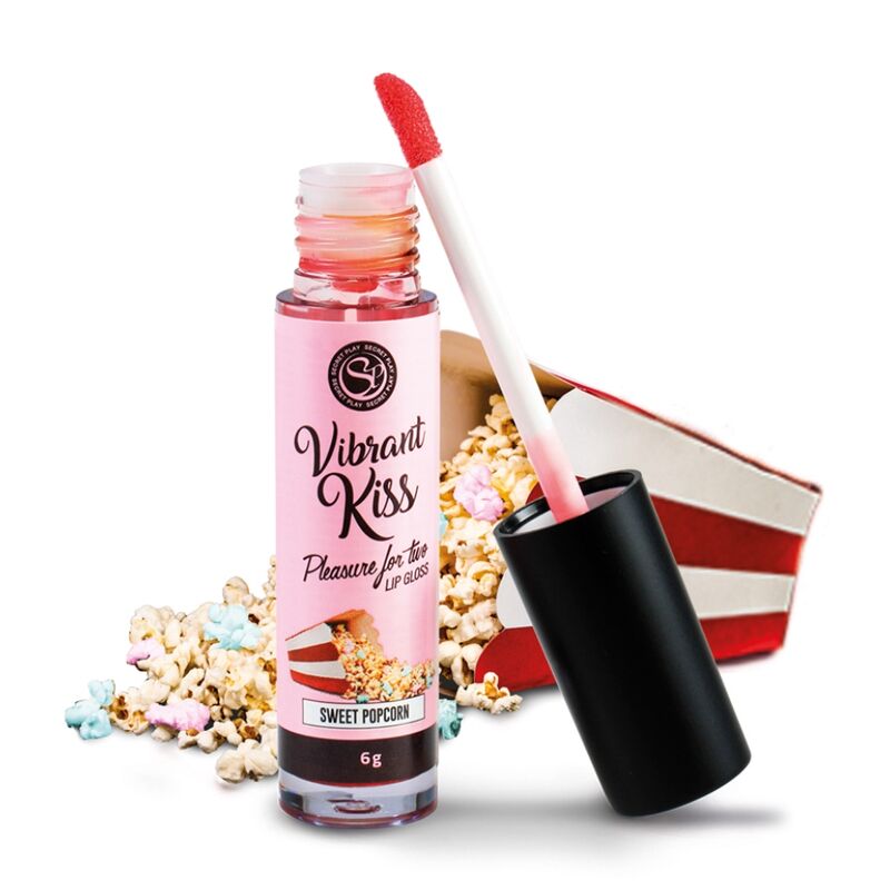 SECRETPLAY - LIP GLOSS VIBRANT KISS  PALOMITAS DULCES SECRETPLAY COSMETIC