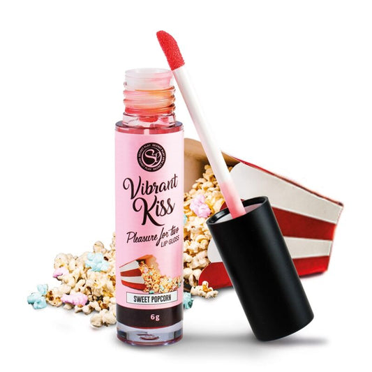 SECRETPLAY - LIP GLOSS VIBRANT KISS  PALOMITAS DULCES SECRETPLAY COSMETIC