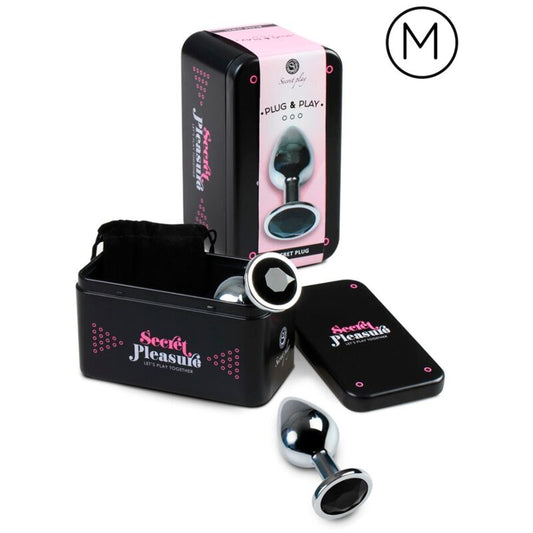 SECRETPLAY - ANAL PLUG NEGRO M SECRETPLAY TOYS