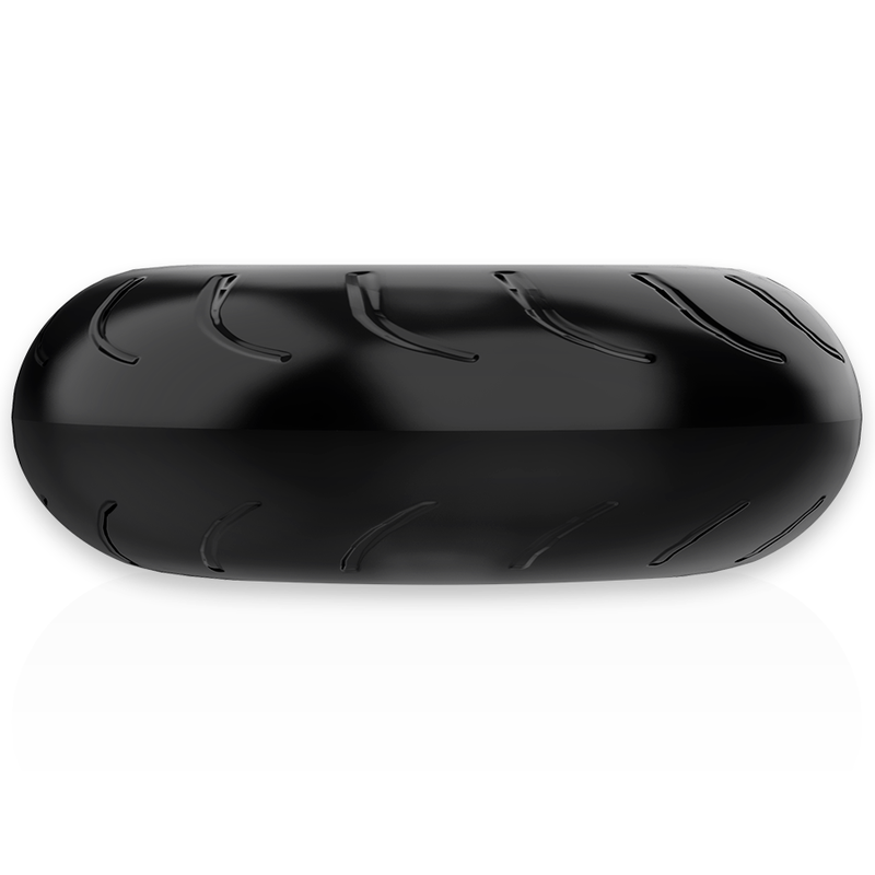 POWERING - SUPER FLEXIBLE Y RESISTENTE ANILLO PENE  5CM PR08 NEGRO POWERING